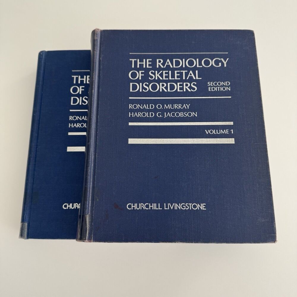 The Radiology of Skeletal Disorders Vol 1 and 2 2nd Ed Murray Jacobson HC 1977